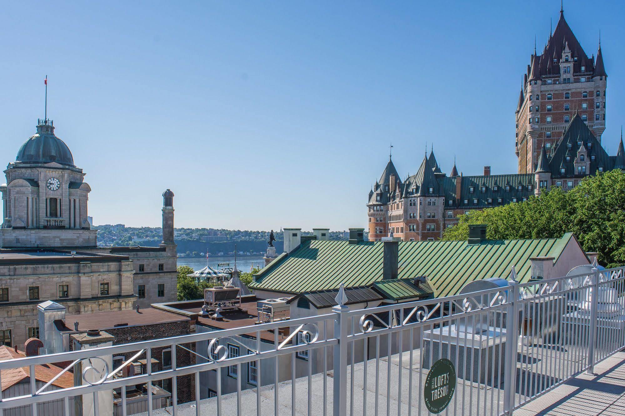 Les Lofts Du Tresor - Par Les Lofts Vieux-Quebec Apartment ภายนอก รูปภาพ